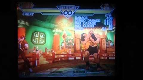 CvS2 - Sagat Combo Act #3