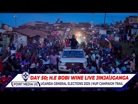 LIVE GANO MANYI H E BOBI WINE KYARESE E JINJA NE IGANGA KIKA DAY 50 11 28th 25