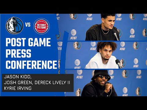 Post Game Press Conference | DAL vs DET  | 10/20/23