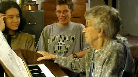 "I can warsh the dishes" Organ and singing by Gera...