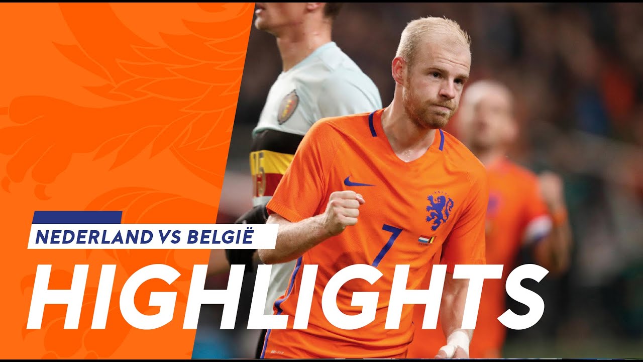 Armoedig Snikken overschot Highlights: Nederland - België (9/11/2016) - YouTube