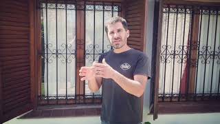 with some HUMOR How we made and installed custom colonial-style security bars