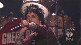 Green Day - Basket Case partial Billie Joe's meltdown iHeartRadio 2012
