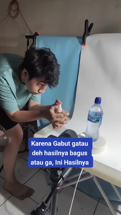 Lagi gabut iseng bikin iklan AQUA di rumah , rate hasilnya 1-10!