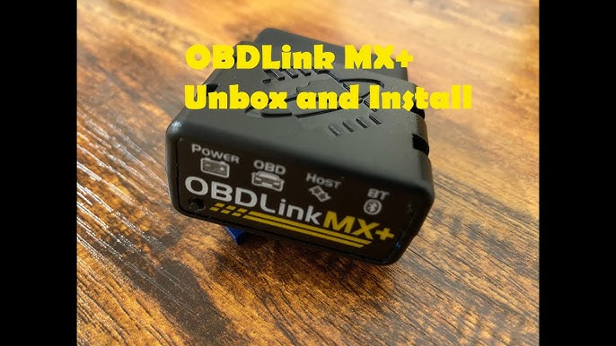 OBDLink LX MX+ OBD2 Scanner ELM327 Diagnostic Scan Tool for iPhone