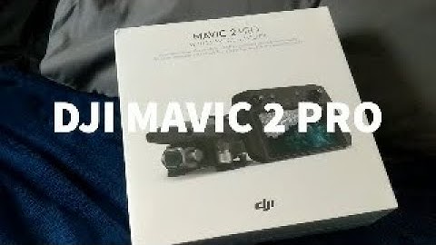 Unboxing Mavic 2 Pro with Smart controller