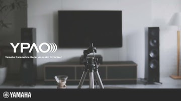 Yamaha Parametric Room Acoustic Optimizer (YPAO™) to realize TRUE SOUND in any room