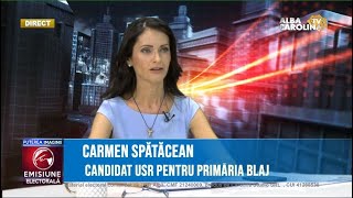 Carmen Spătăcean, candidat USR pentru Primăria Blaj