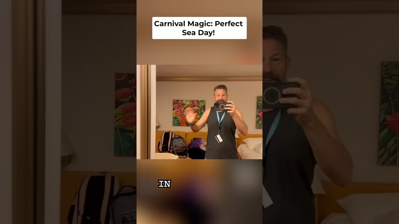 Carnival Magic Sea Day Bliss #shorts