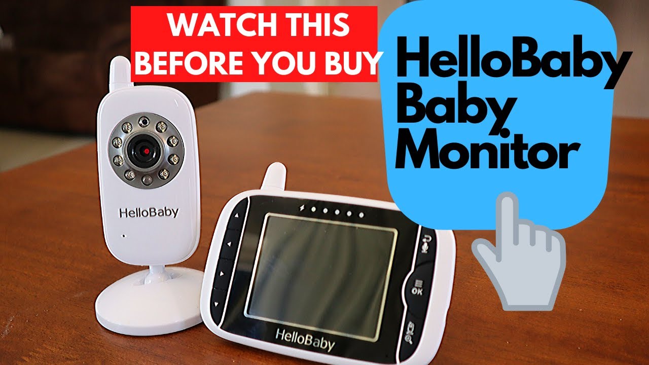 HOLACA Support pour babyphone HelloBaby HB40/ HB65/ HB66/ HB6339/ HB6336/  HB6351/ HB6550 & Blemil Baby Monitor BL9052-2, supports de montage  compatibles avec toutes les caméras avec vis 1/4 (support : : Bébé