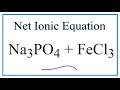 Net Ionic Equations and Spectator Ions