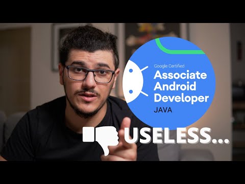 Associate Android Developer Certificate Is Useless...
