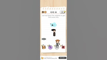 Brain test 2 level 18 (Smith and Joe - part 1) #braincess #game #braintest2