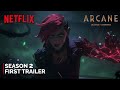 Arcane  season 2  first trailer  netflix 4k  league of legends 2025