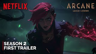 Arcane - Season 2 | First Trailer | NETFLIX (4K) | League of Legends (2025) Resimi