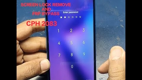 OPPO A12 [CPH2083] SCREEN LOCK AND FRP BYPASS 100% DONE WITH UNLOCK TOOL | UNLOCKTOOL INFO