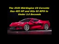 2020 Mid-Engine Chevrolet Corvette specification features car review