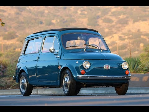 Icon 1966 600 Giardinetta Derelict Fiat EV