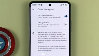 How to enable/disable View Caller ID and Disturb Numbers on Xiaomi Redmi Note 11 Android 12 screenshot 1
