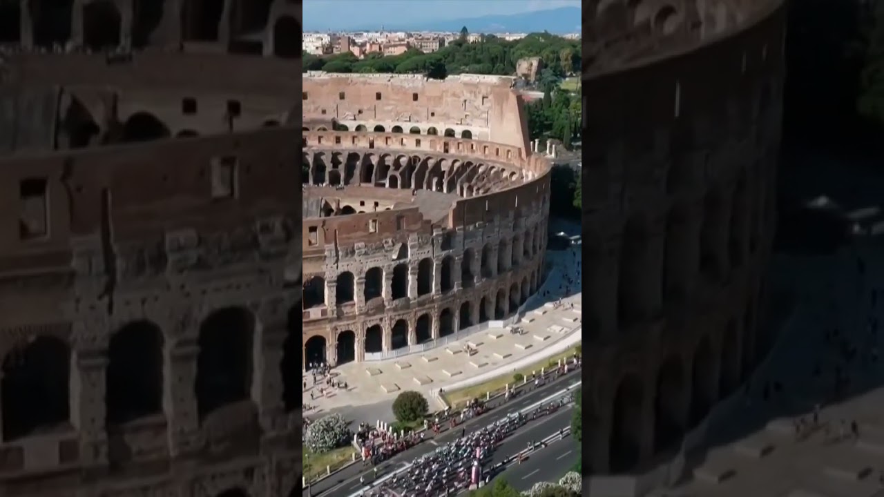 Is there a more spectacular finish in all of sport? π Rome and the Colosseum looking resplendent βοΈ