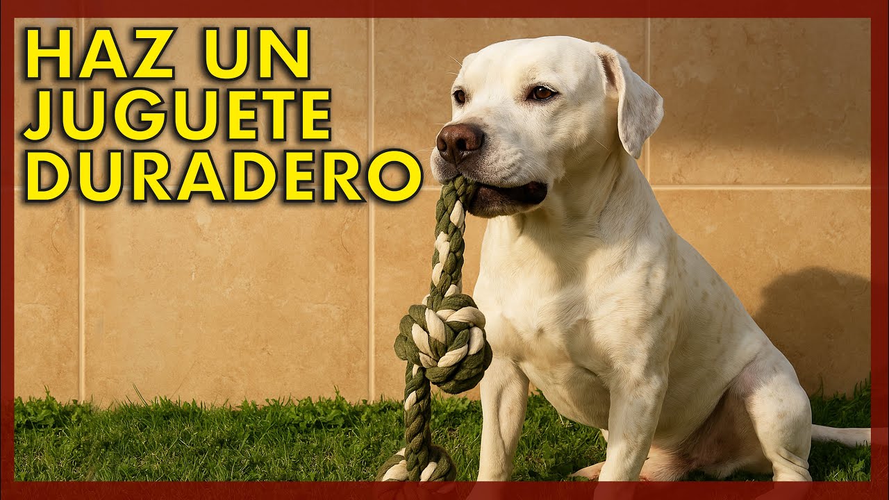 Tutorial fácil: Crea un juguete de trapo divertido para tu perro con materiales caseros