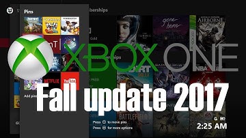 Xbox One fall update 2017 - fluent design (first look!)