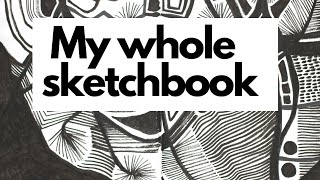 EVERY PAGE OF MY SKETCHBOOK