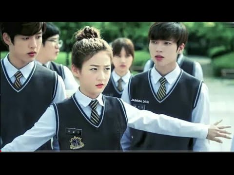 School love Triangle love story songs  Korean Mix Hindi songs love Triangle kore kliphindi song