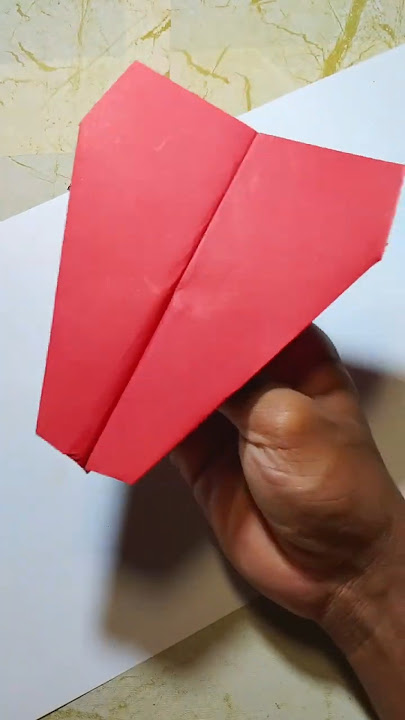 How to Make Paper Boomerang plane | Paper Plane Tutorial #shorts #short #plane #airplane #boomerang