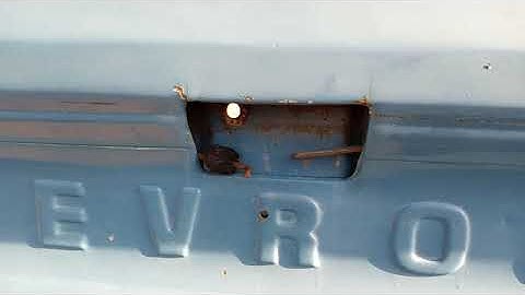 C10 Tailgate handle repair