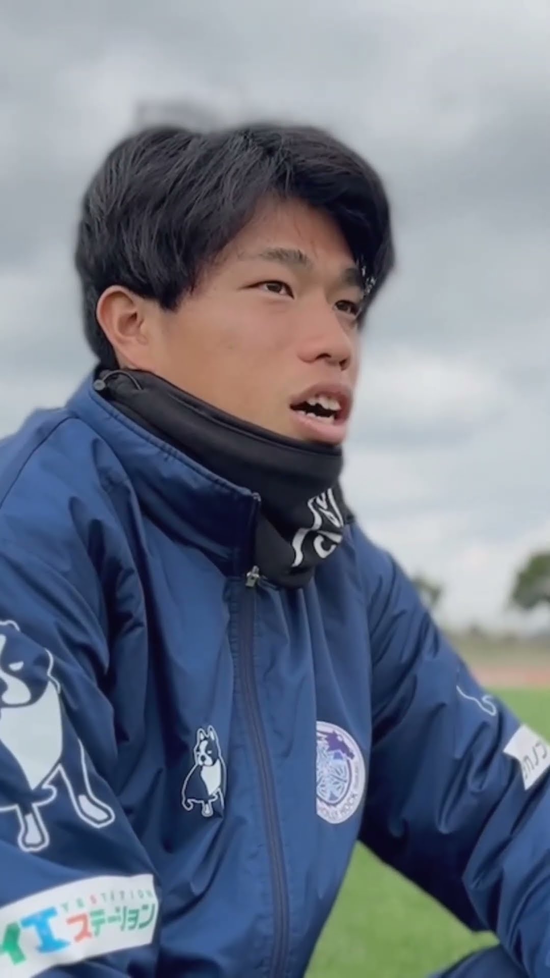 国見高校 ウインドブレーカー上下セット ピステ 移動着 国見高校 ウインドブレーカー上下セット ピステ 移動着