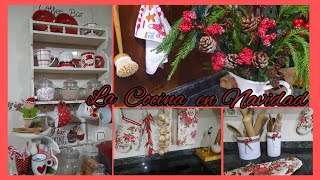 Decorar la cocina en Navidad| decoración de cocinas| decoración Navideña