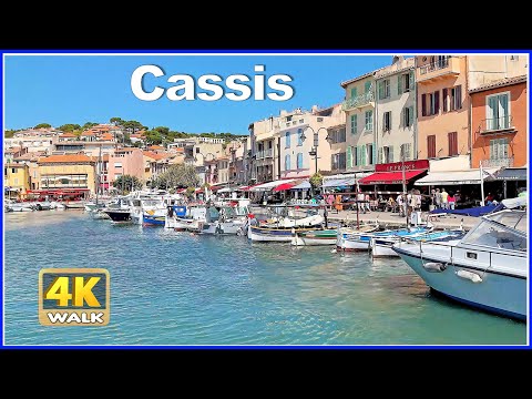 【4K】WALK Cassis France 4k video Travel vlog