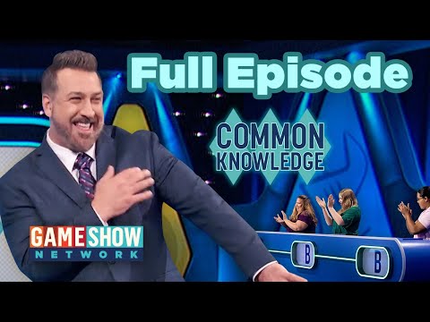 Common Knowledge | FULL EPISODE | Game Show Network