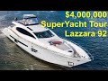 $4,000,000 Super Yacht Tour : 2012 Lazzara 92