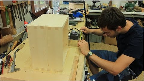 Building a Tweed Champ Cabinet - Part 2