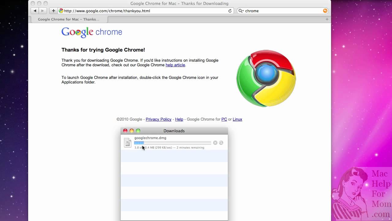 download google chrome on macbook