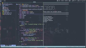 CS50P Final Project   Password Manager
