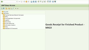 How to do GR for the final material in subcontracting in SAP MM || SC Video 7
