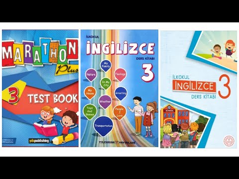 3.sınıf İngilizce Marathon plus test kitabı 1.ünite tüm kelimeler ve testler ilkokul MEB önerdiği