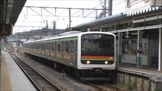 川越線209系3000番台宮ハエ61編成　高麗川駅発車