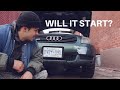 Resurrecting an Audi TT that's been sitting for 7 YEARS