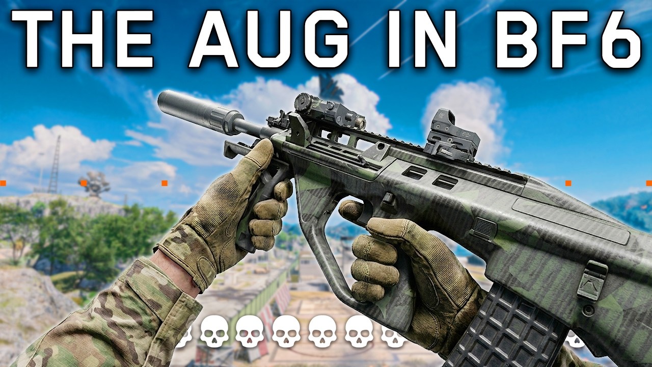 BF6 AUG Assault Rifle is GOOD - Battlefield 6 Season 4 Gameplay...