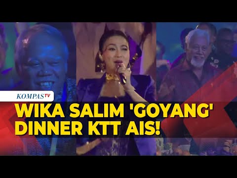 Pecah! Nyanyi Rungkad-Sayang Wika Salim 'Goyang' Dinner KTT AIS Bali, Hadirin Joget!