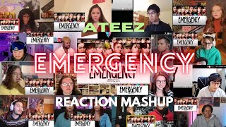 ATEEZ(에이티즈) - 'Emergency' Color coded Lyrics REACTION MASHUP