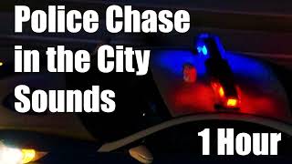 Police Chase in the City Sounds
