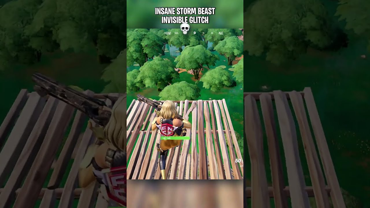 Secret Storm Beast Invisible Glitch Fortnite Fortniteclips