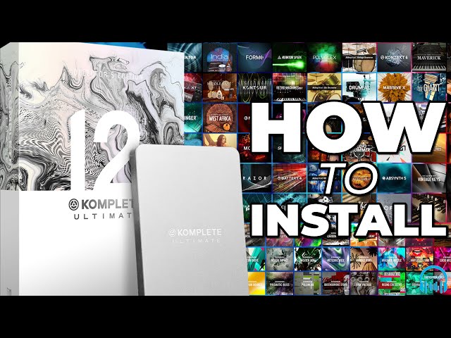 How To Install Komplete 12 (Ultimate Collector's Edition) - YouTube