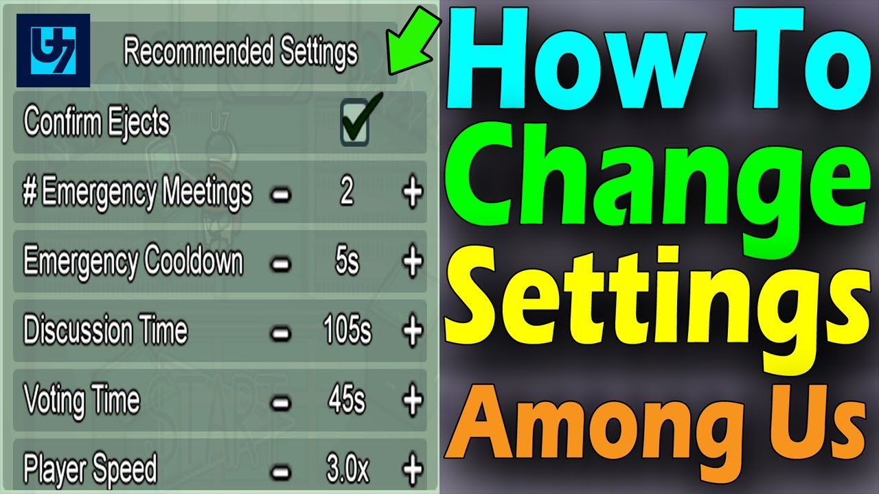 How to change your game settings