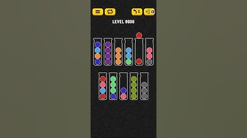 Ball Sort Puzzle Level 9906 / Water Sort Puzzle Level 9906  / all the same